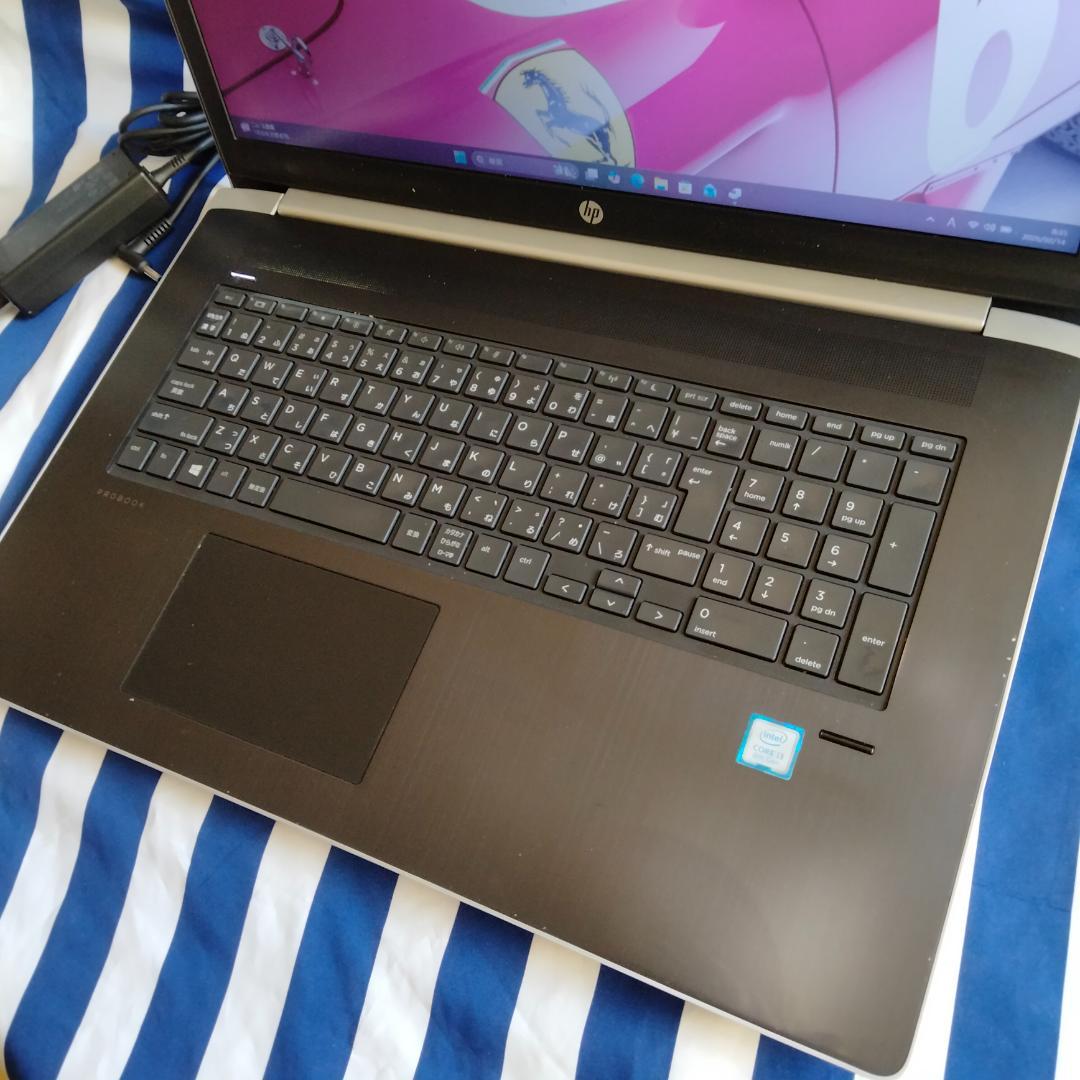 17インチ HP 470（G5） 8世代 i3 128G/SSD 500G