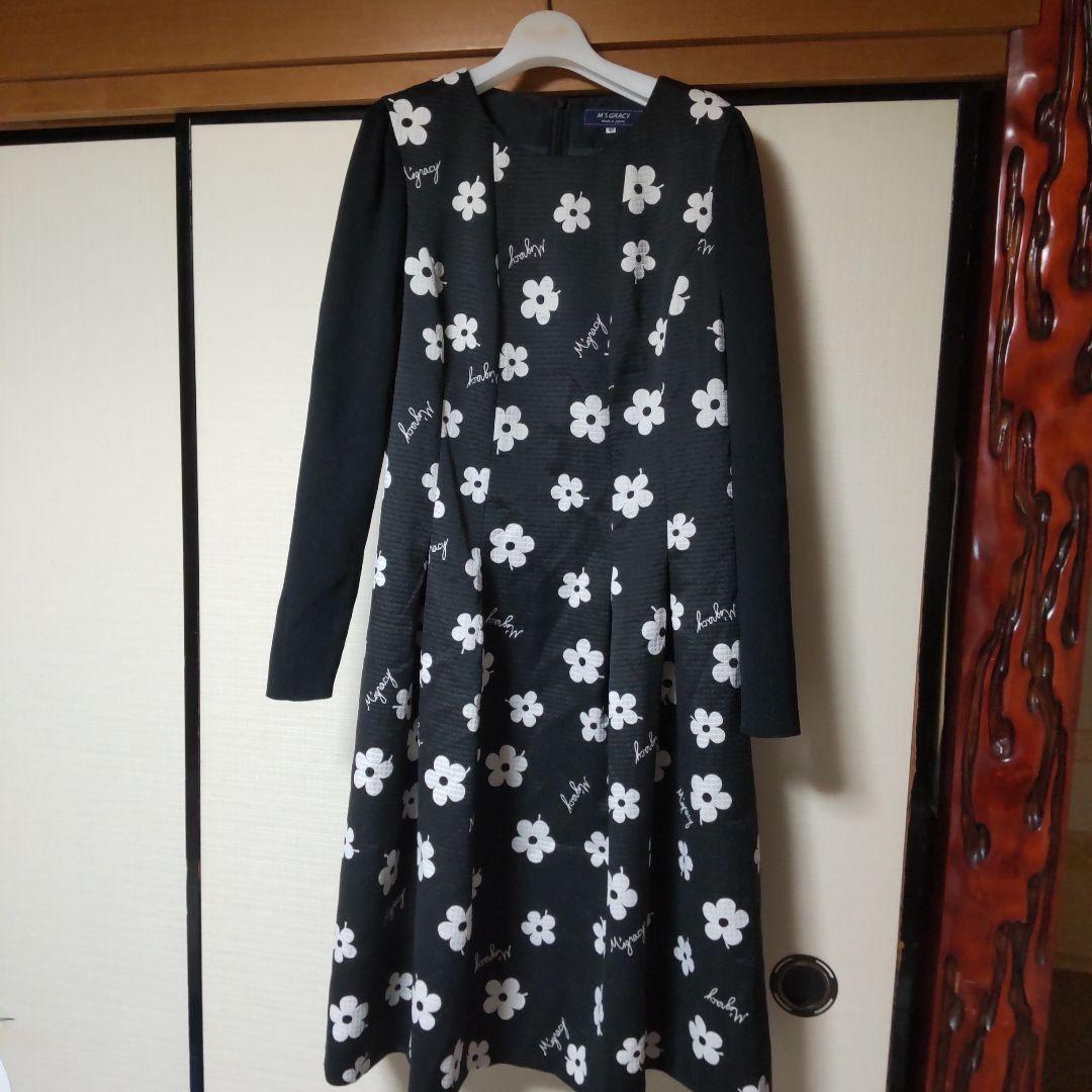 エムズグレイシーファーティペット、ワンピース４２サイズブラックセット売り