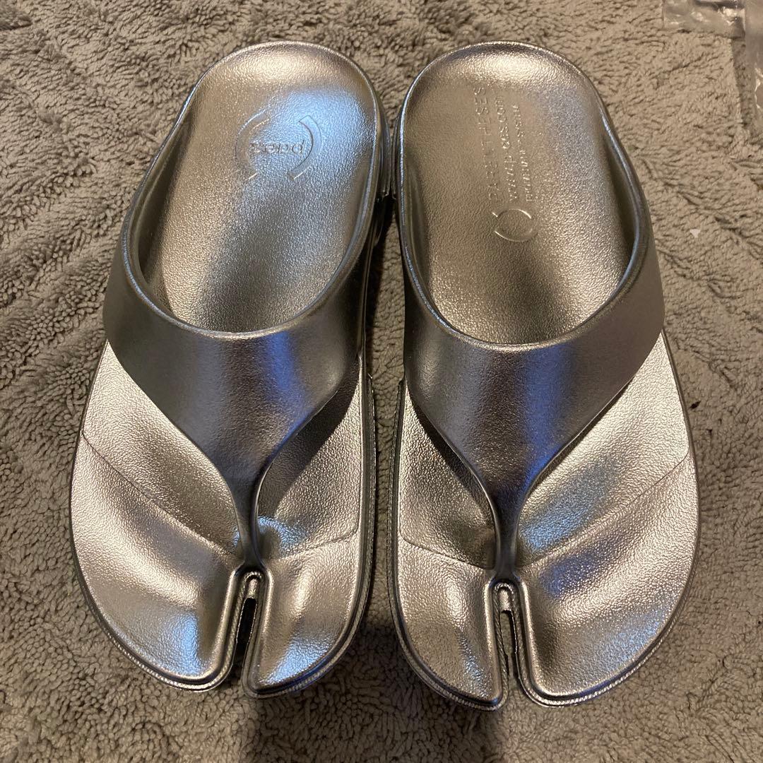 paes サンダル　シルバー　Mサイズ