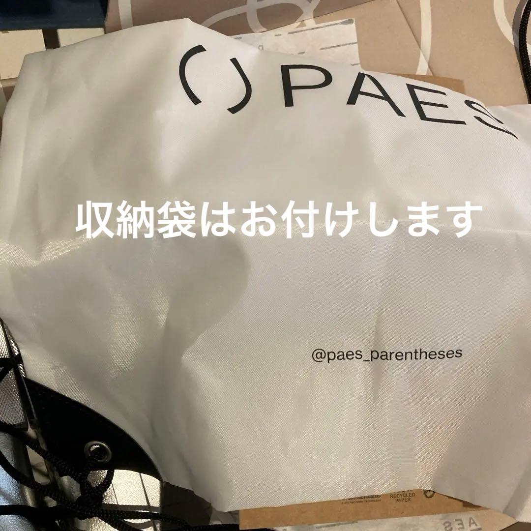 paes サンダル　シルバー　Mサイズ