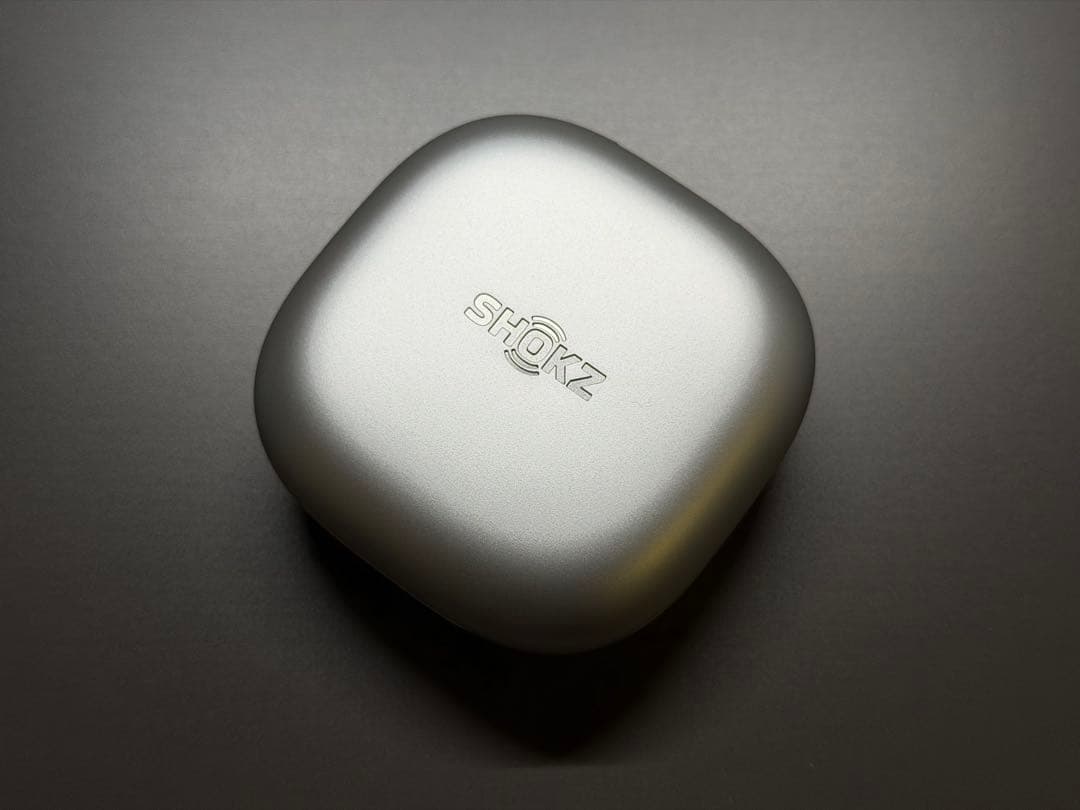 美品 Shokz オープンイヤー型ワイヤレスイヤホン「OpenFit 2+」