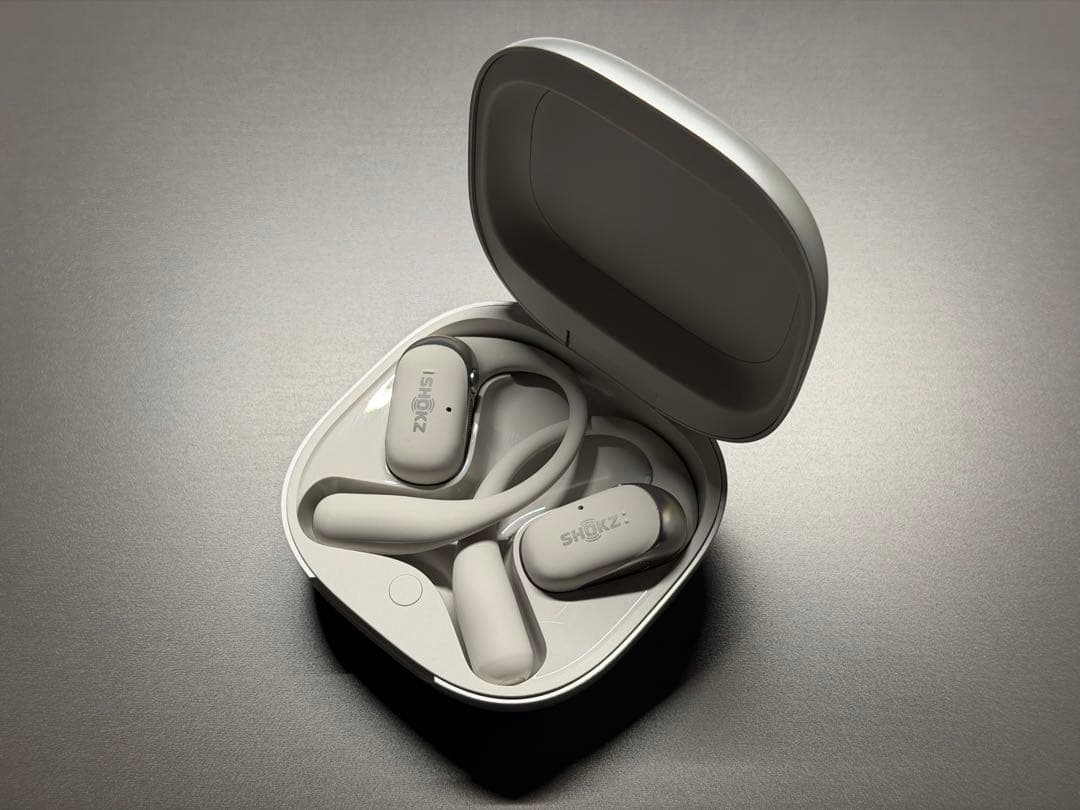 美品 Shokz オープンイヤー型ワイヤレスイヤホン「OpenFit 2+」