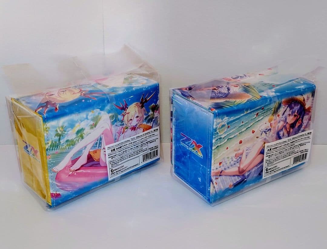 Z/X (ゼクス)　合皮製デッキケース A賞　各務原あづみ　B賞　ニノ　セット