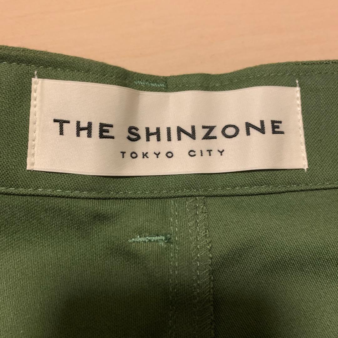 THE SHINZONE ワークパンツ サイズ36 グリーン　未使用品