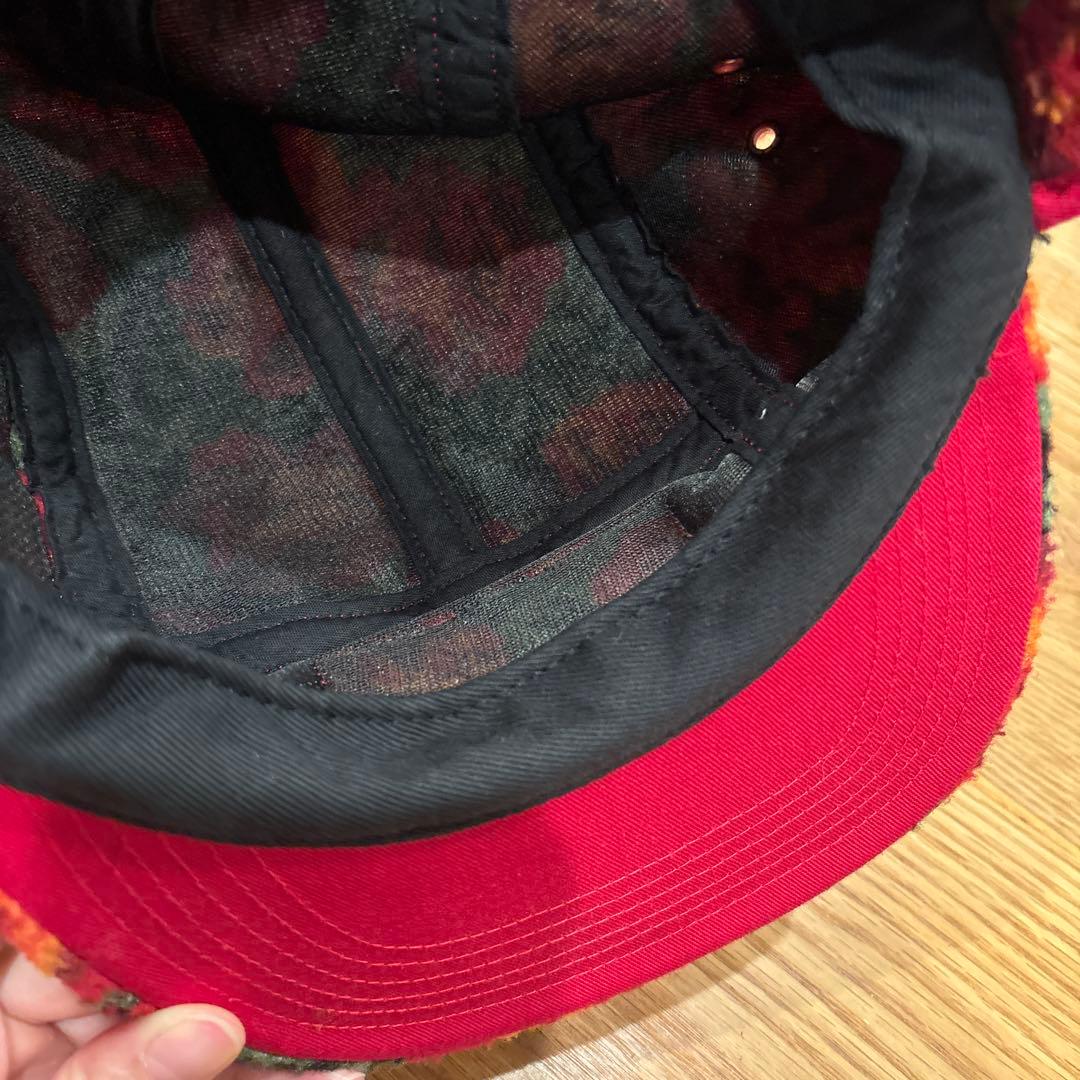 Supreme Roses Sherpa Fleece Camp Cap美品