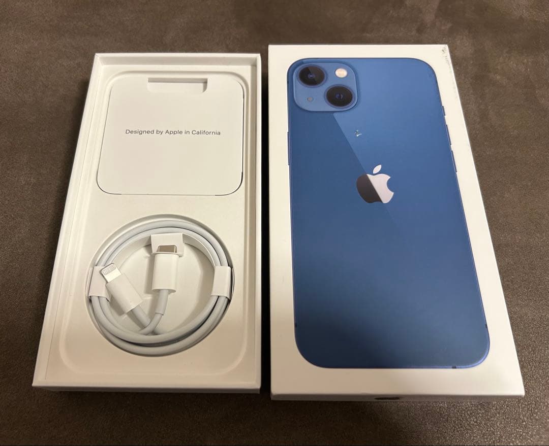 ♠︎美品♠︎Apple iPhone13 256GB バッテリー86％ ブルー