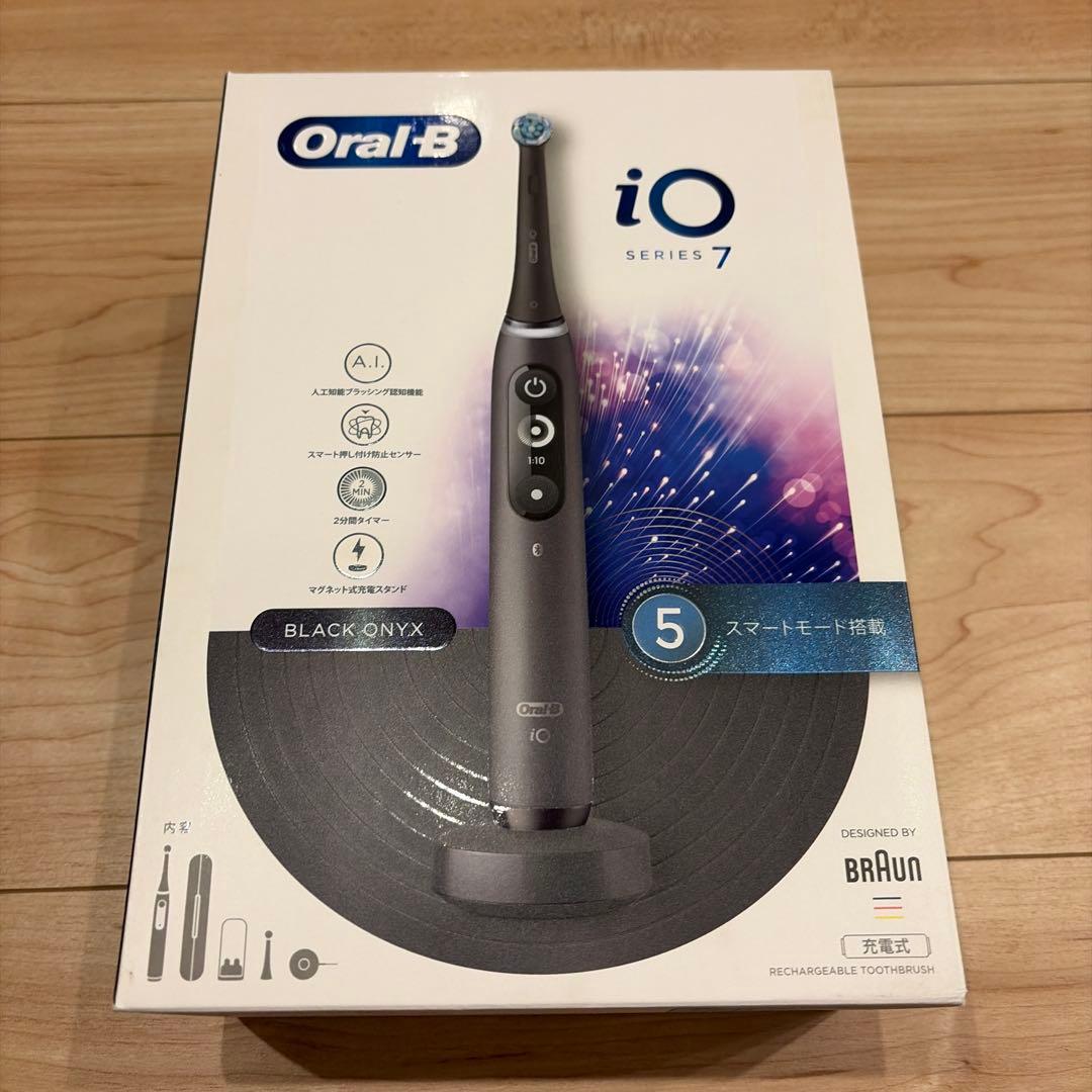 Oral-B ( オーラルビー ) 電動歯ブラシ iO7 ブラックオニキス