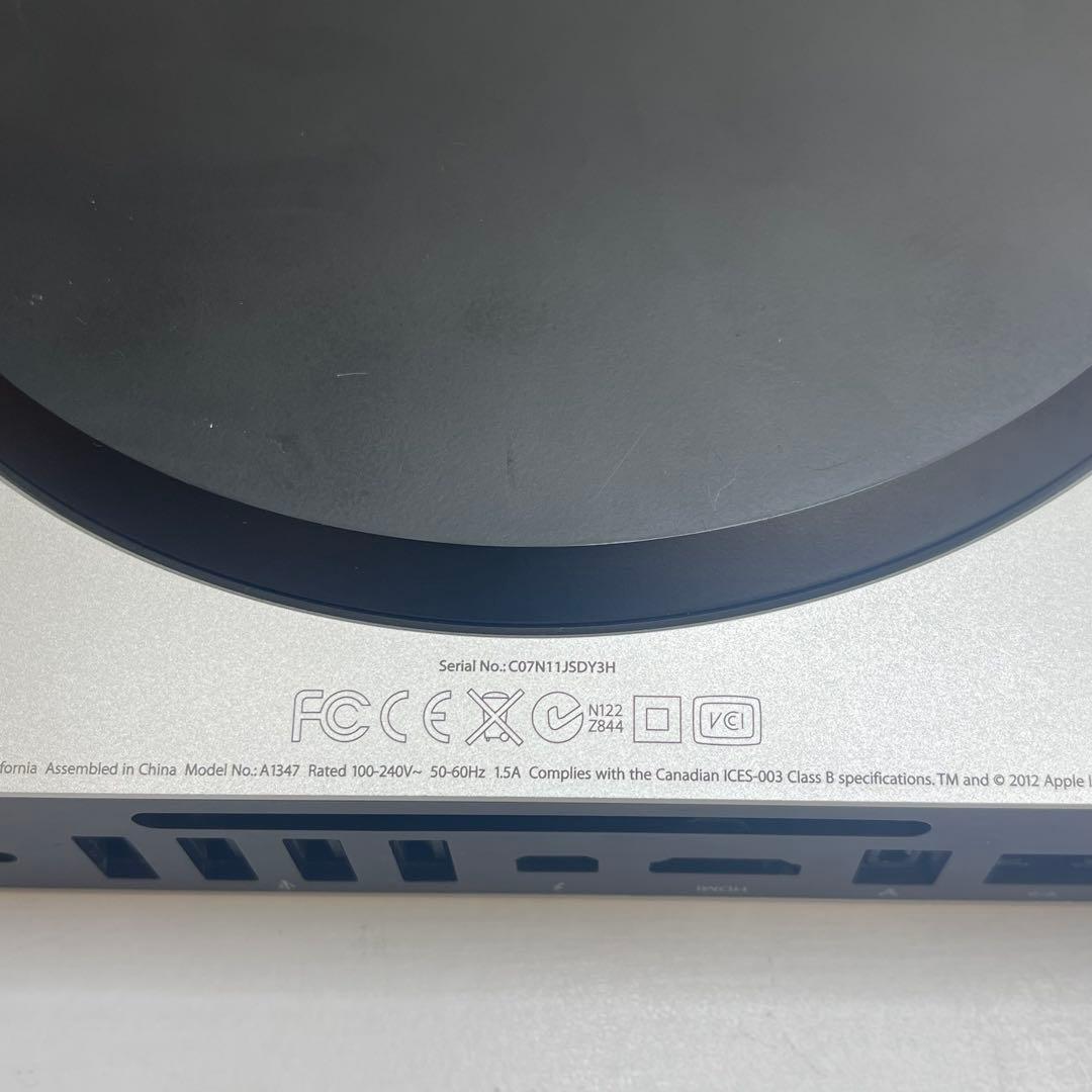 Mac mini 2012 i7 8GB SSD256GB デスクトップ