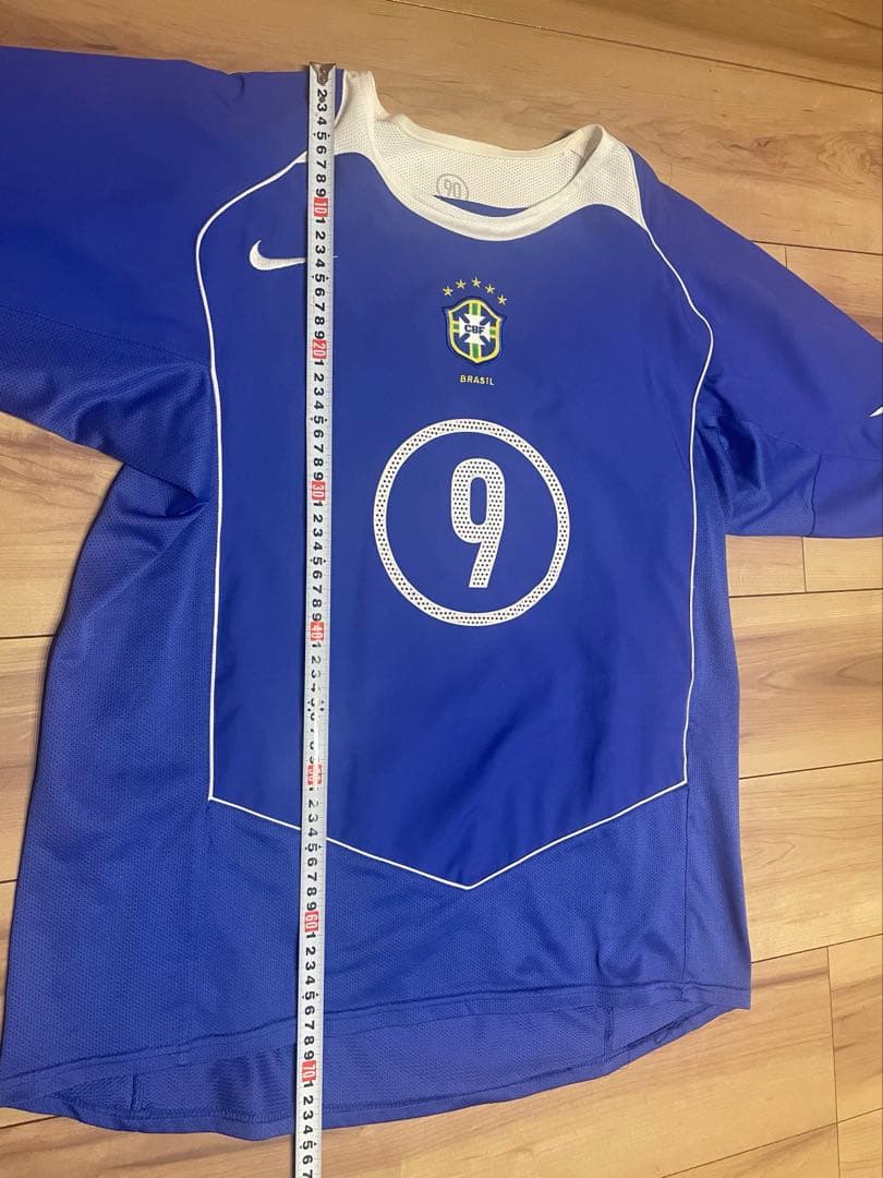 ナイキ 04/05 ブラジル代表 ロナウドユニフォーム アウェイ
