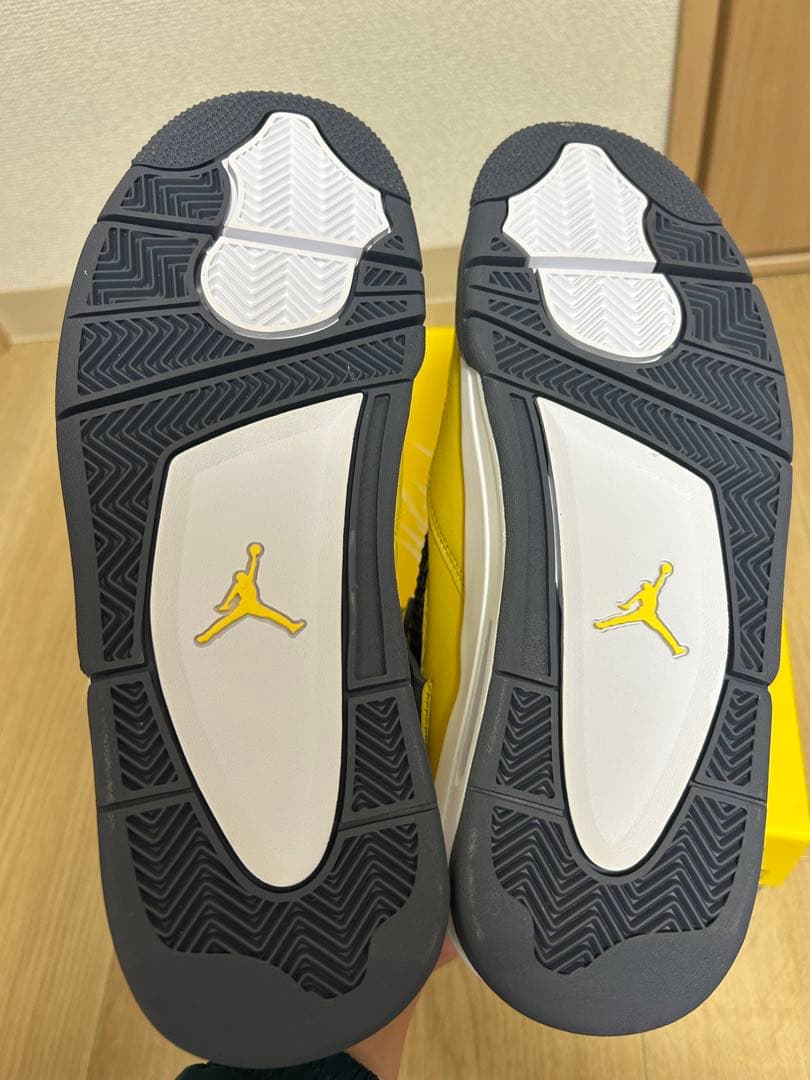 シューズ(男性用) Nike Air Jordan 4 \"Tour Yellow\"