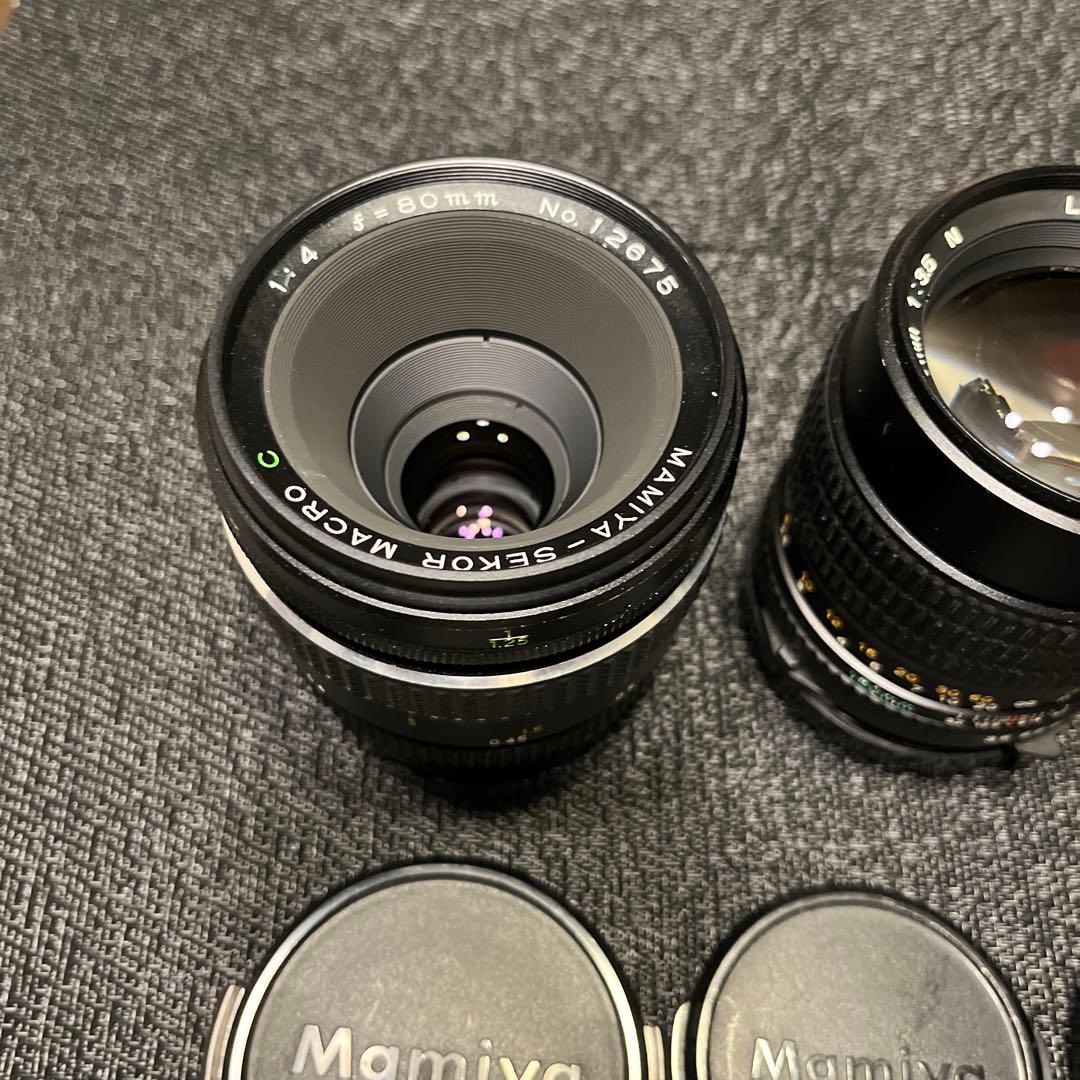 マミヤ80mm マクロ 、150mm レンズ GFX・L・Z UMSアダプター