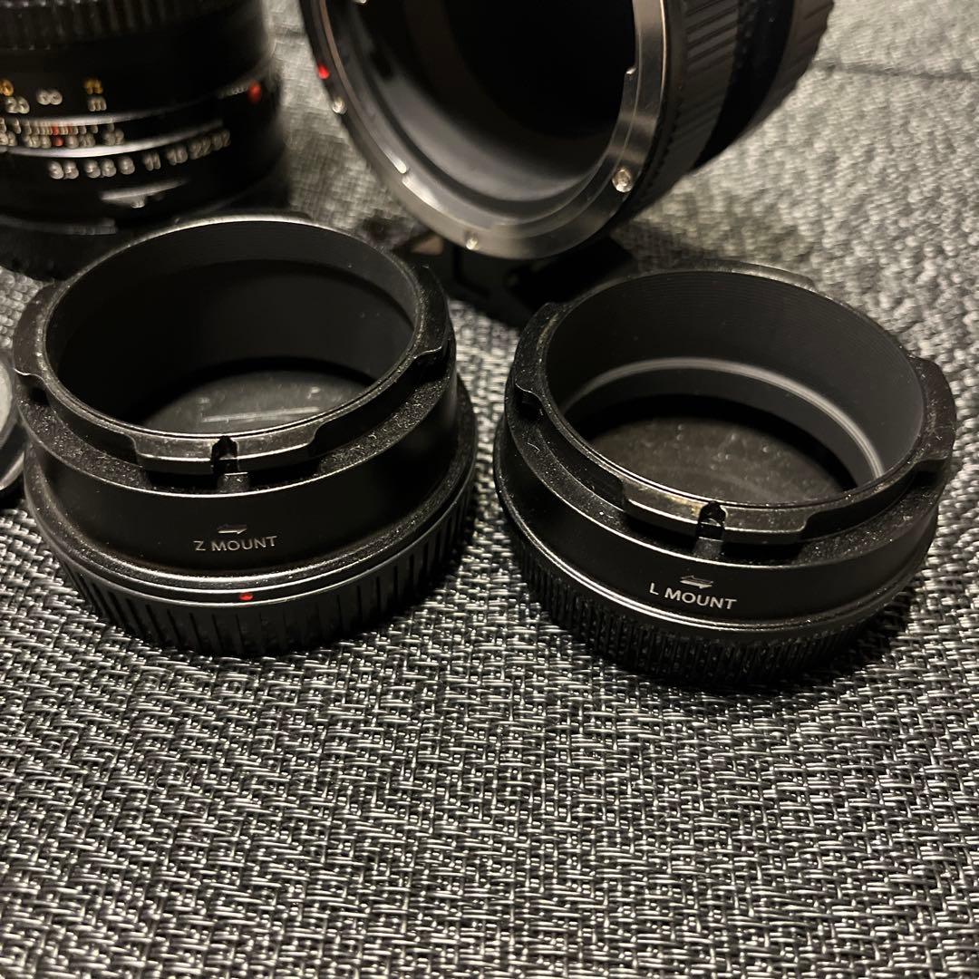 マミヤ80mm マクロ 、150mm レンズ GFX・L・Z UMSアダプター