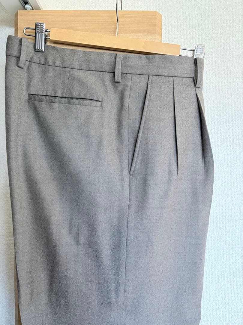 パンツ AURALEE 24aw SUPER LIGHT WOOL SLACKS