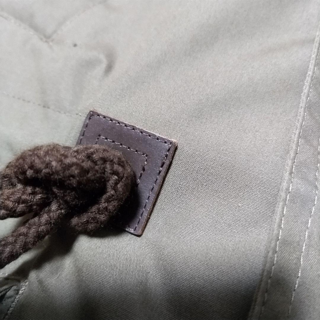 美品　ナノユニバース　西川ダウン　ダウンジャケット　ラクーン　着脱可　N-3B