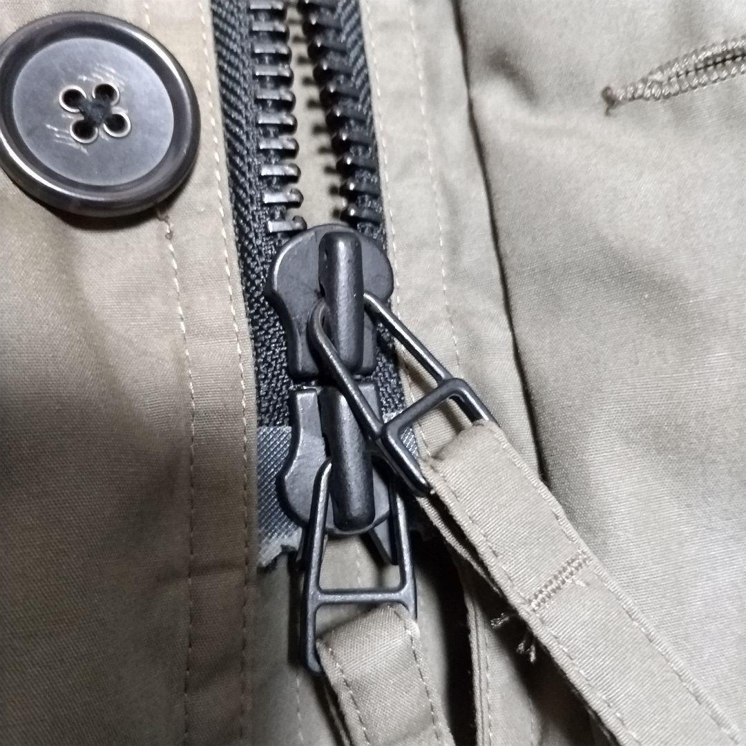 美品　ナノユニバース　西川ダウン　ダウンジャケット　ラクーン　着脱可　N-3B