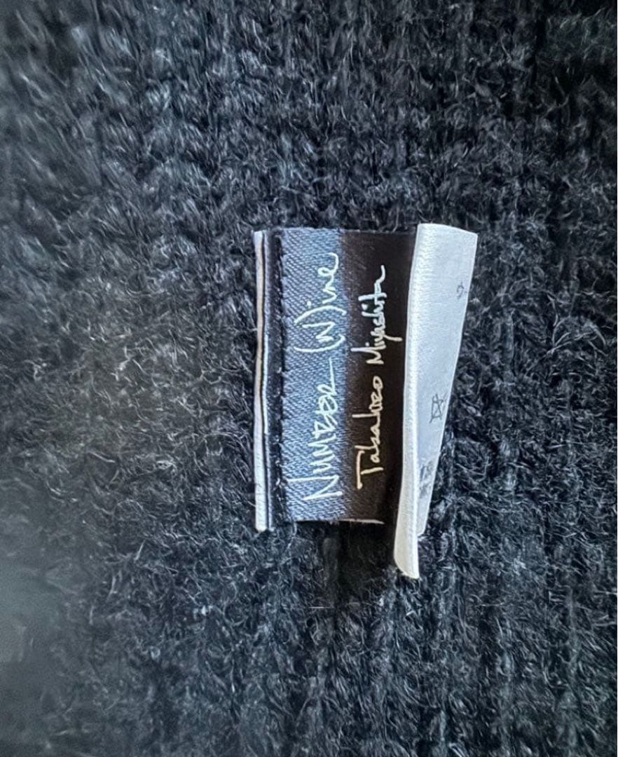 木村拓哉　NUMBER(n)ine 宮下期 black ビーニー