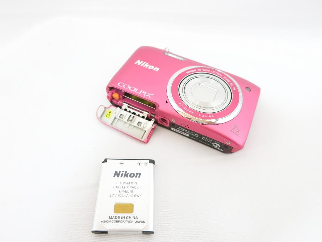 コンパクトデジタルカメラ Nikon COOLPIX S3500 ピンク