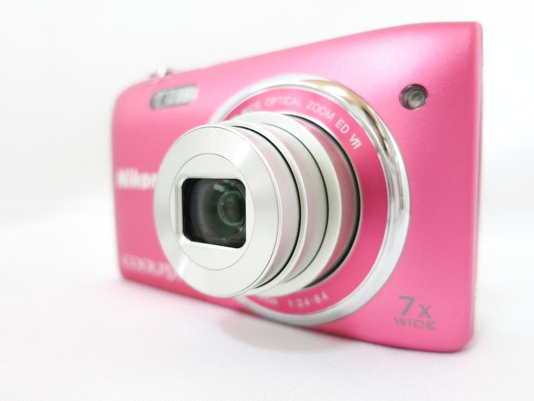 コンパクトデジタルカメラ Nikon COOLPIX S3500 ピンク