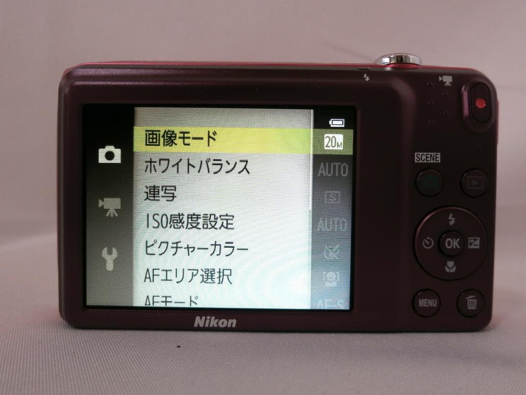 コンパクトデジタルカメラ Nikon COOLPIX S3500 ピンク