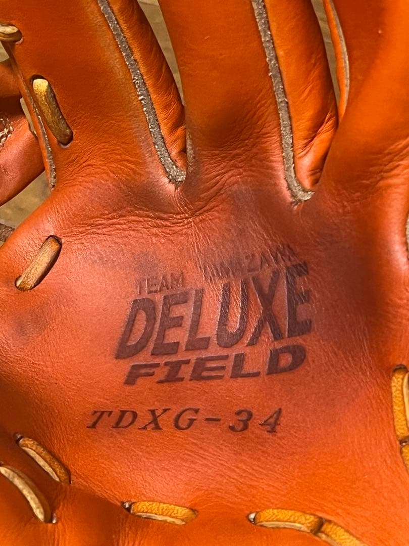 ア*メ様 玉澤 DELUXE FIELD TDXG-34 一般 軟式グローブ　内