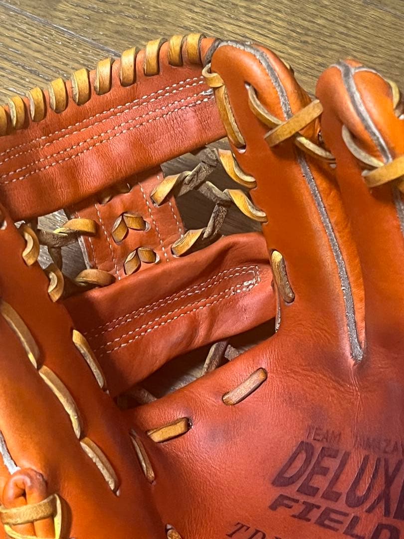ア*メ様 玉澤 DELUXE FIELD TDXG-34 一般 軟式グローブ　内
