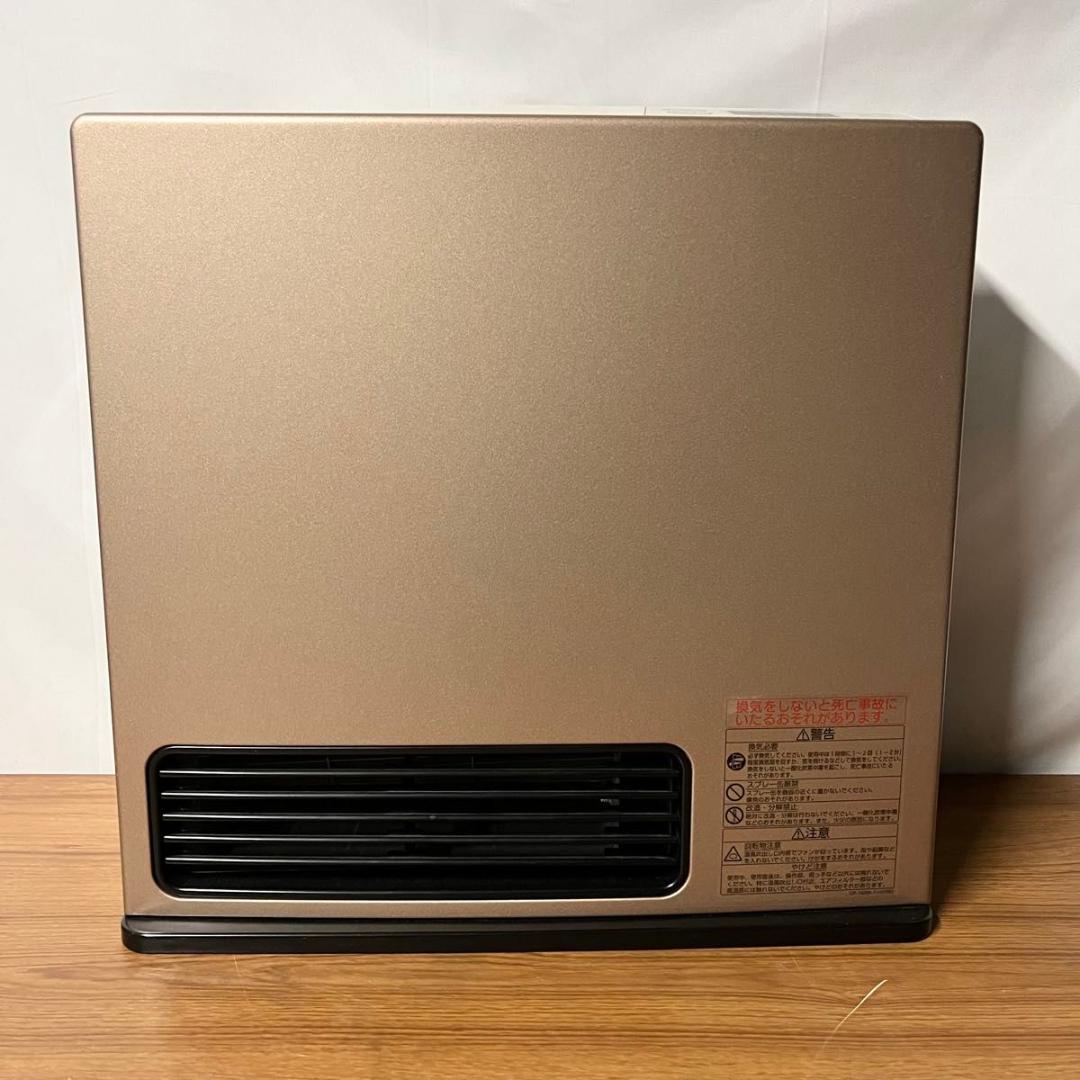 ガスファンヒーター　リンナイ　RC-S4001E エレガントなゴールド系　希少色