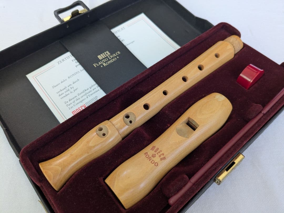 MOECK メック　木製　リコーダー　RONDO