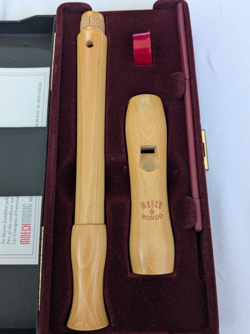 MOECK メック　木製　リコーダー　RONDO