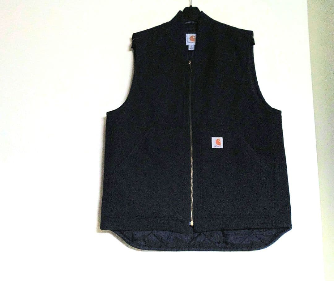 ⬛Carharttダックベスト【ブラック】USED美品✨