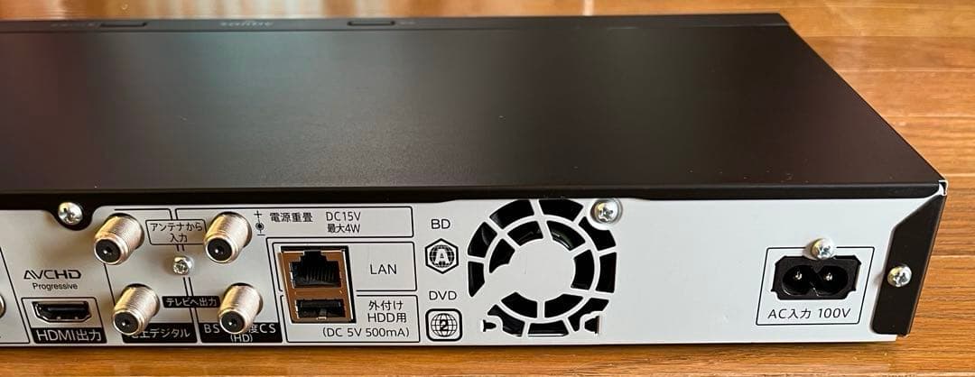 動作良好2020年製SHARP AQUOSブルーレイレコーダー2B-C05BW1