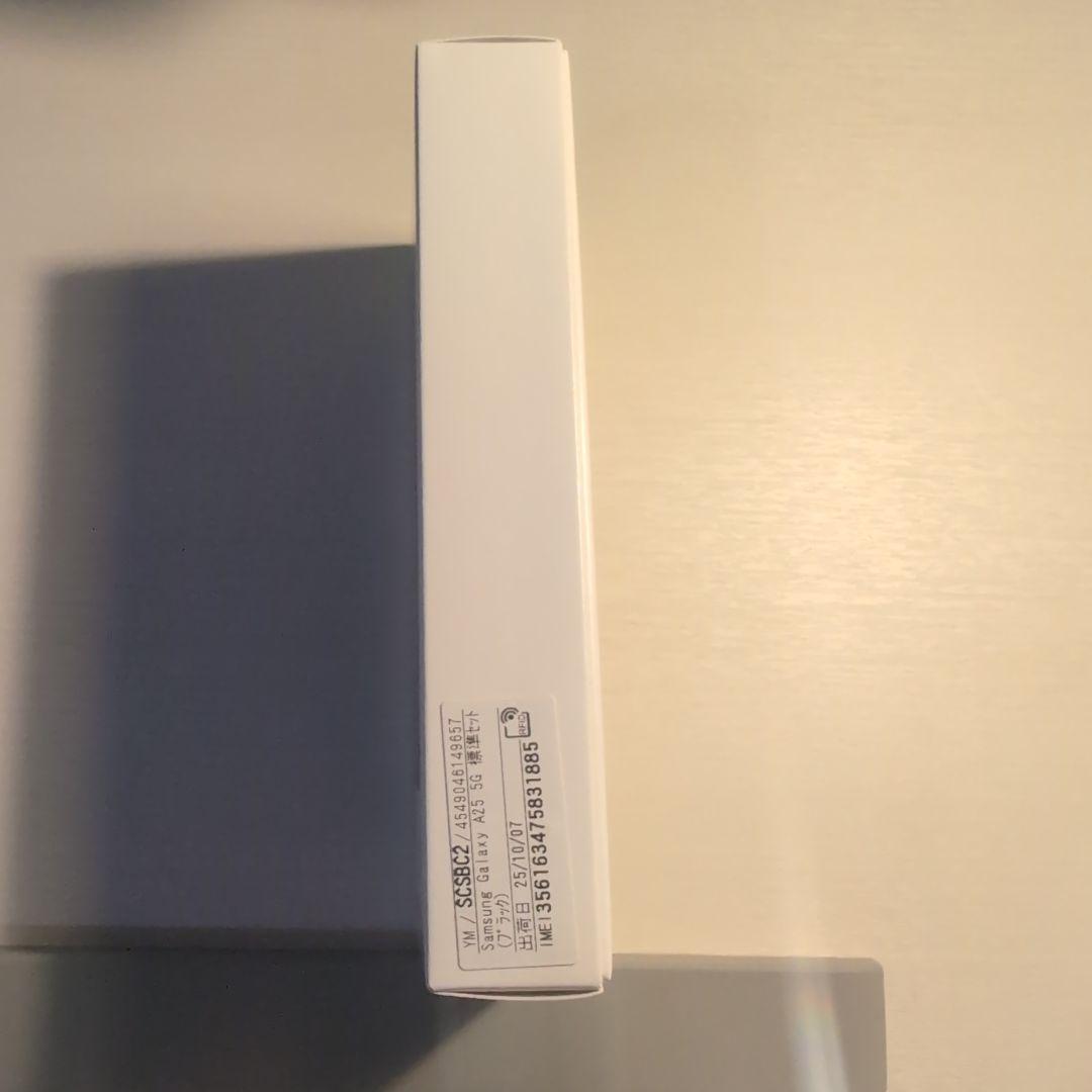 【新品未開封】Samsung Galaxy A25 5G ブラック