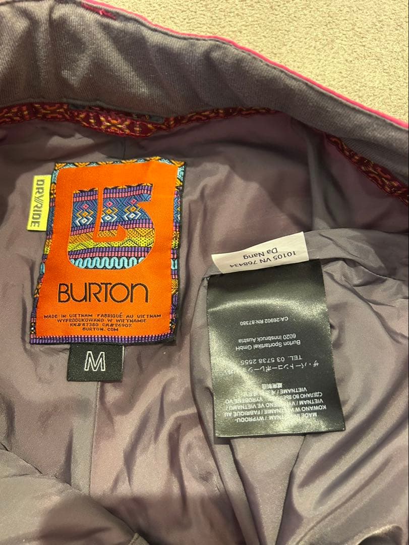 BURTONスノーボードウェア