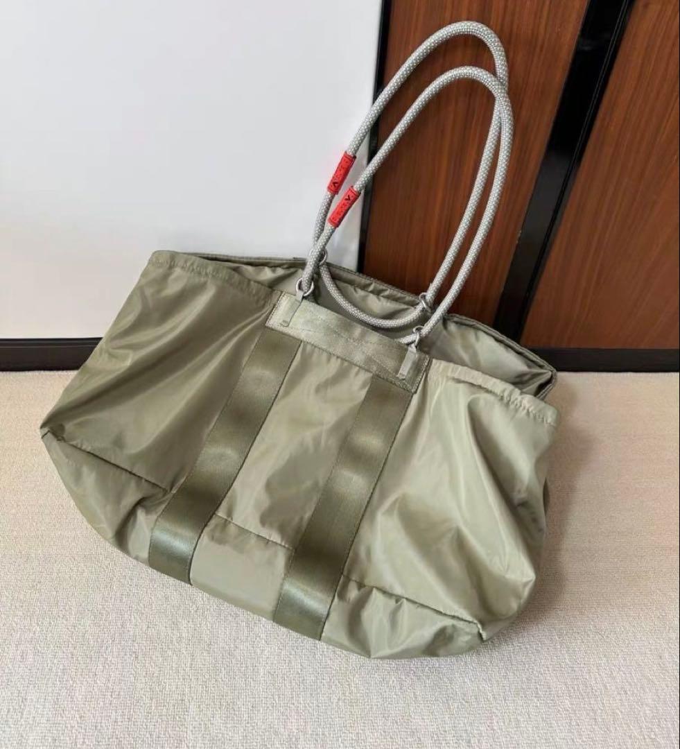 topologie オリーブグリーン エコバッグ トポロジー トートバッグ