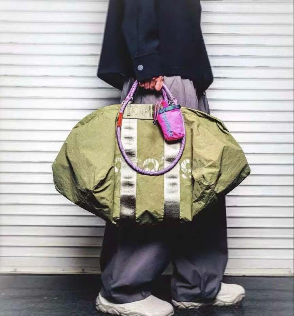 topologie オリーブグリーン エコバッグ トポロジー トートバッグ