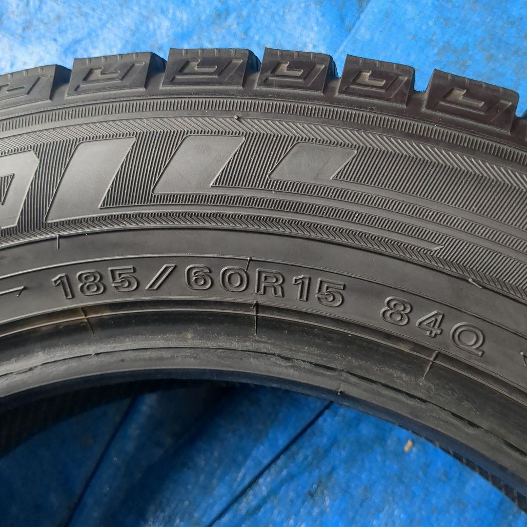 ② 185/60R15 ダンロップWM03 バリ溝 1本 送料込み