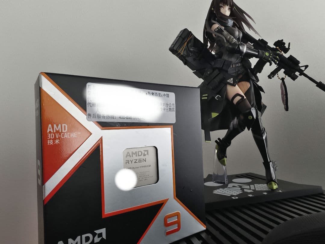 【美品】AMD Ryzen 7 9800X3D 出品のお知らせ
