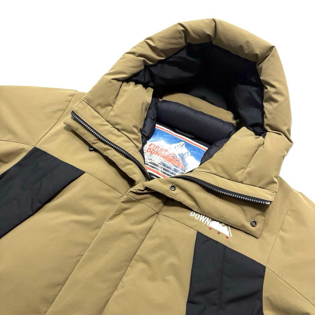 L 極美品 FIRST DOWN × FREAK'S STORE 別注 ダウン