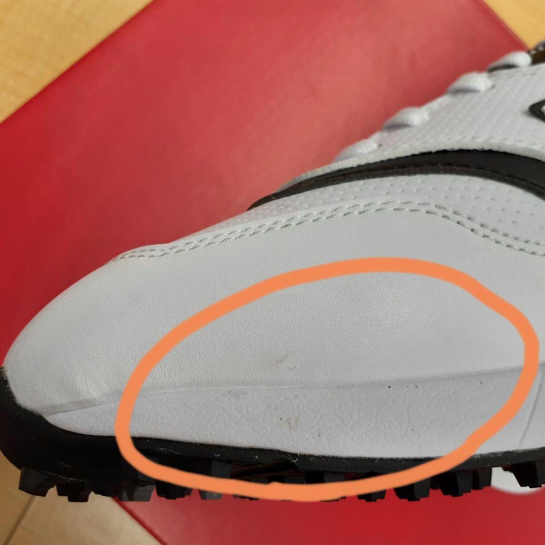 【新品汚れあり】NEW BALANCE スパイクレス ゴルフシューズ ④