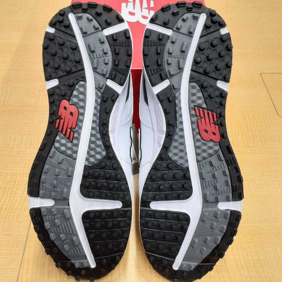 【新品汚れあり】NEW BALANCE スパイクレス ゴルフシューズ ④