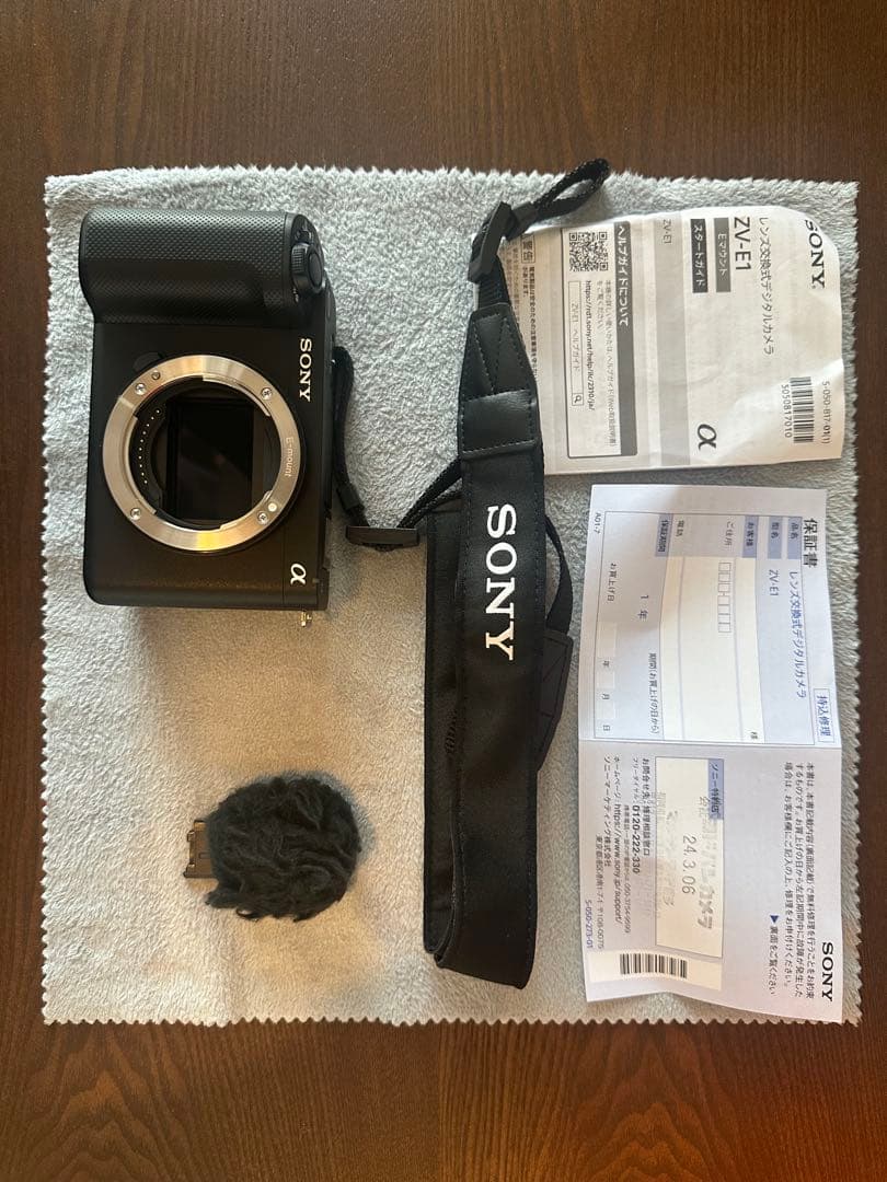 SONY ZV-E1 カメラ