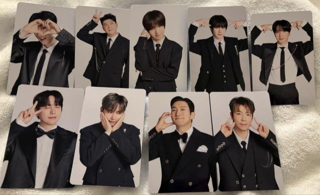 SUPERJUNIOR　SS10 　プレミアムシートグッズ　トレカ