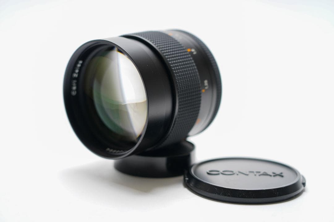 CONTAX　プラナー85mmF1.4　レンズに傷あり