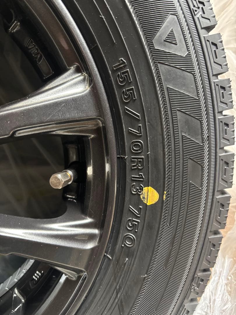 け*ん様 ダンロップ WINTER MAXX 03 タイヤセット 155/70