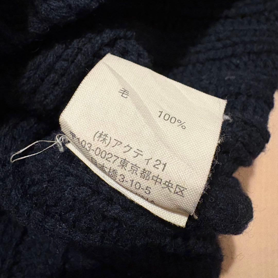 O*S様 90s ラルフローレン ドライバーズニット ポニー無し ブラック ウー