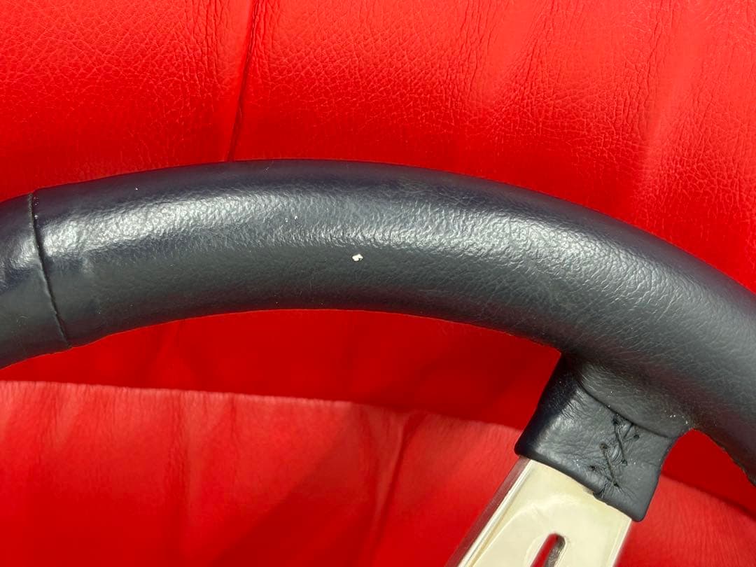 LECARRA レカラ　ステアリング 36パイ 紺色