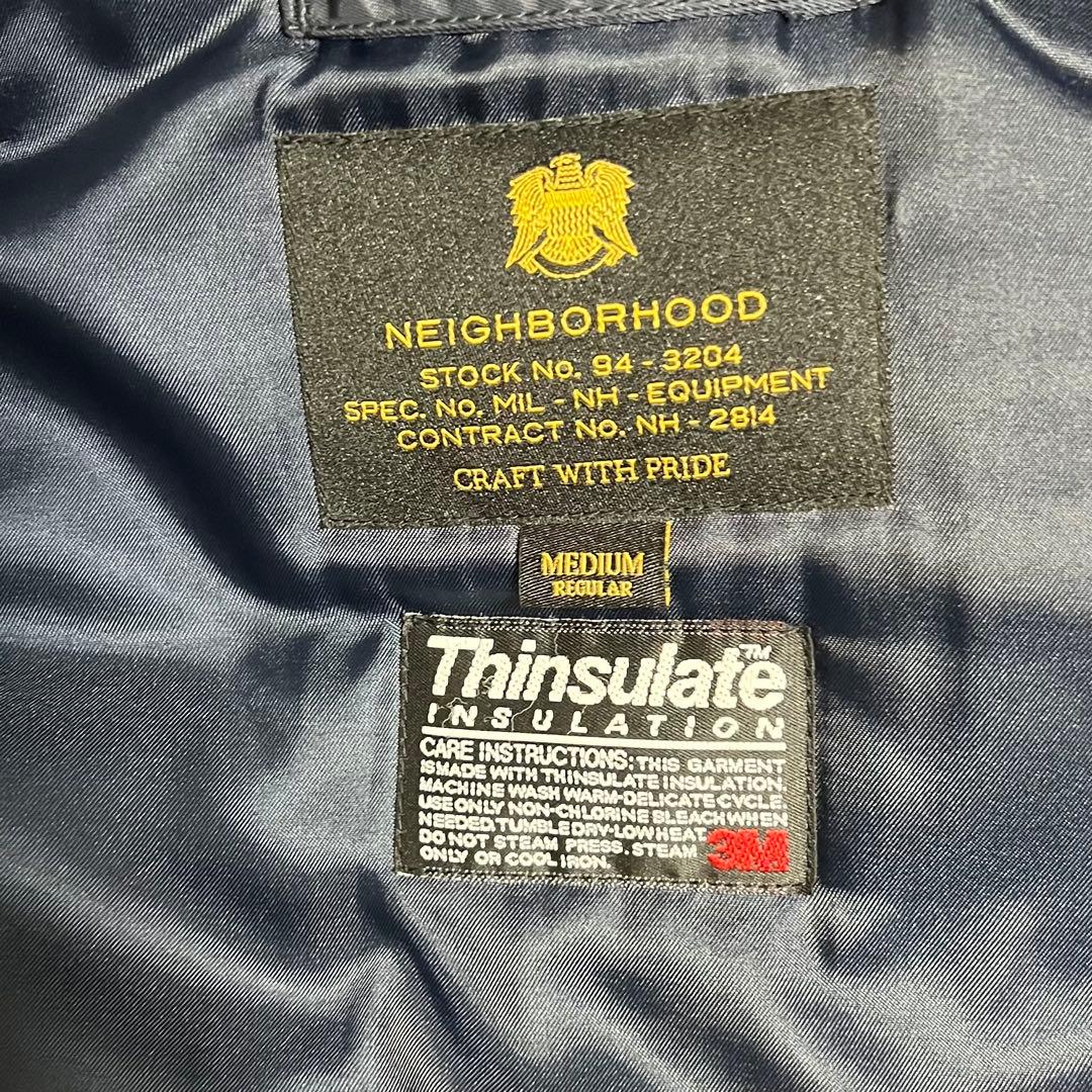 NEIGHBORHOOD N-3B ネイビー Thinsulate
