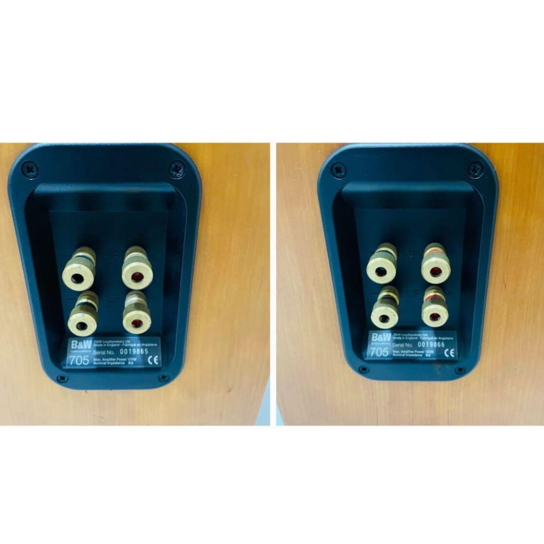 8890 B&W 705 スピーカー ペア 送料無料 匿名配送