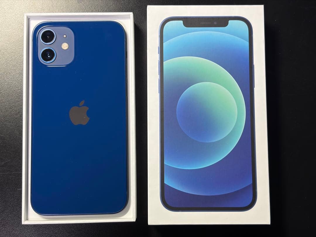 Apple iPhone 12 256GB ブルー 本体 SIMフリー スマホ