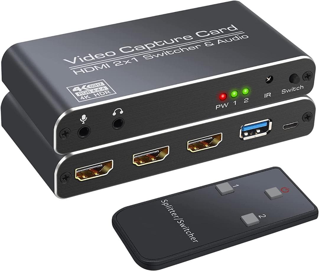 LiNKFOR キャプチャーボード ゲームキャプチャー ビデオキャプチャー