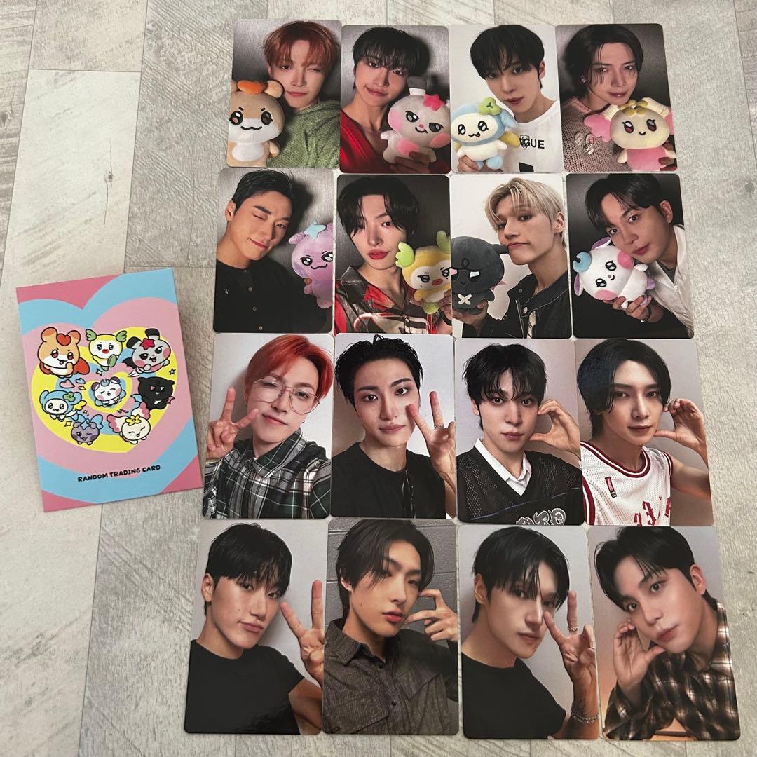 ATEEZ MIGHTEEZ LINEFRIENDS ランダム トレカ 16種